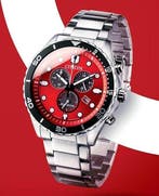 Citizen - NO RESERVE PRICE - SPORT Chrono Rosso Ferrari -, Nieuw