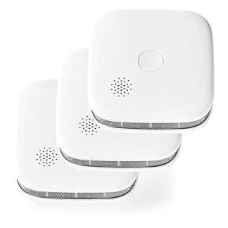 Slimme rookmelder | Nedis SmartLife | 3 stuks, Doe-het-zelf en Verbouw, Alarmsystemen, Verzenden, Nieuw