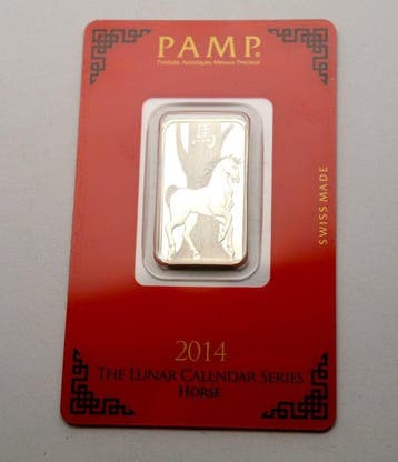 Zwitserland. PAMP - Lunar Calendar Series Horse 2014- 10