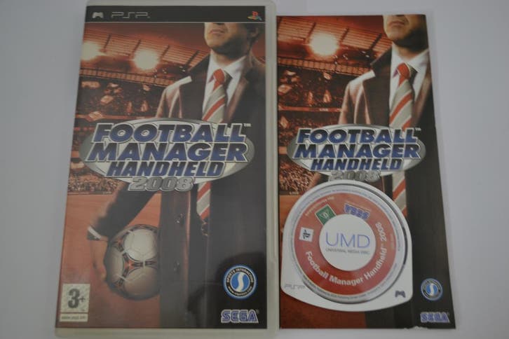 Football Manager Handheld 2008 (PSP PAL), Spelcomputers en Games, Games | Sony PlayStation Portable, 1 speler, Zo goed als nieuw