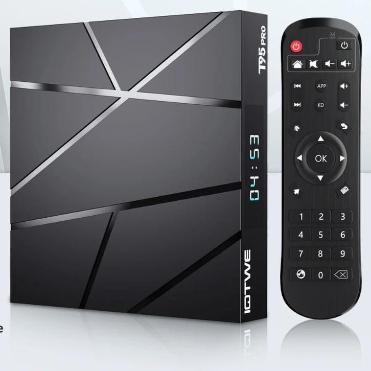 Android TV Box 6K WiFi 6 Bluetooth Media Player 4GB RAM, Audio, Tv en Foto, Mediaspelers, Nieuw, Verzenden