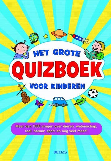 Het grote quizboek voor kinderen - Emy Geyskens, Verzenden, Zo goed als nieuw, Emy Geyskens