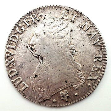 Frankrijk. Louis XVI (1774-1792). Ecu 1785-L, Bayonne, Postzegels en Munten, Munten | Europa | Niet-Euromunten