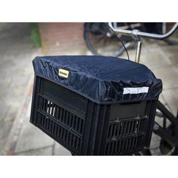 Niet verkeerd Fietskrat Hoes Kratcover  Zwart, Fietsen en Brommers, Fietsaccessoires | Fietsmanden, Verzenden, Nieuw