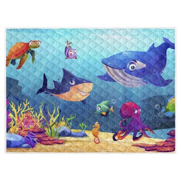Brisby Zware Kwaliteit Speelkleed, Speelmat Sealife Vissen, Ophalen of Verzenden, Nieuw
