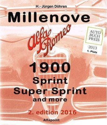 Alfa Romeo Millenove (2nd edition 2016), Algemeen, Verzenden, Nieuw, Jurgen Dohren