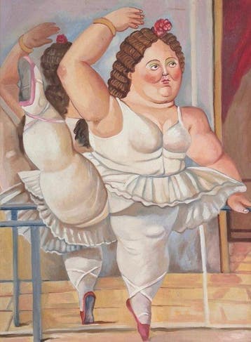 Italiaanse school (XX) - Omaggio a Botero