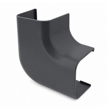 Canalit Platte bocht 65 x 50 mm antraciet, Ophalen of Verzenden, Nieuw