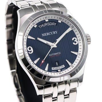 Mercury - Roadstar Automatic Swiss Made Watch - MEA493-SS-9, Nieuw