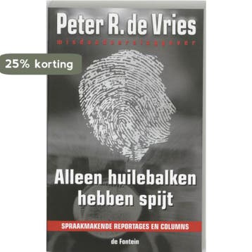 Alleen huilebalken hebben spijt - P.R. de Vries, Verzenden, Gelezen, P.R. de Vries