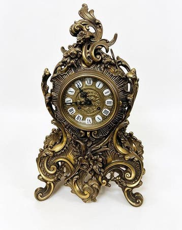 Pendule - Antiek Brons - 1960-1970