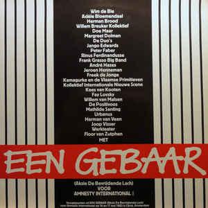 LP gebruikt - Various - Een Gebaar (Aksie De Bevrijdende..., Verzenden, Zo goed als nieuw, Overige formaten