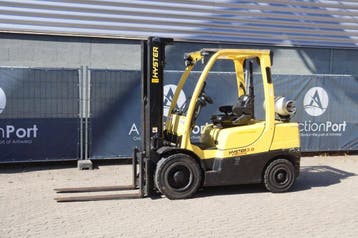 Veiling: Heftruck Hyster H3.0FT LPG 2730kg 4.9m 2007, Heftruck, Hyster, 2000 tot 3000 kg, Ophalen