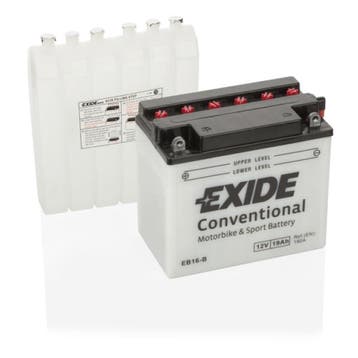 Exide Conventional 12V accu | EB16-B | 12V 19Ah, Ophalen of Verzenden, Nieuw