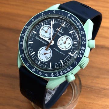 Omega x Swatch - MoonSwatch - Mission on Earth - Zonder, Nieuw