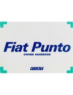1995 FIAT PUNTO INSTRUCTIEBOEKJE ENGELS