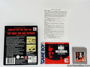 Gameboy Classic - The Hunt For Red October - Caccia A Ottobr, Verzenden, Gebruikt