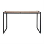 Industriële bartafel van staal en acacia | 1800x900 mm, Verzenden, Nieuw in verpakking