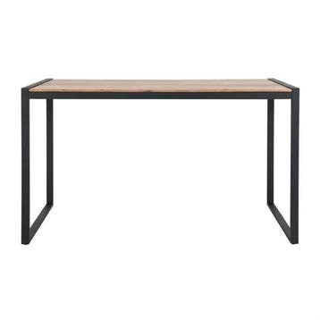 Industriële bartafel van staal en acacia | 1800x900 mm, Verzenden, Nieuw in verpakking