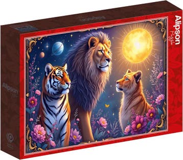 Cats Cosmos Puzzel (1000 stukjes) | Alipson Puzzle - Puzzels, Verzenden, Nieuw
