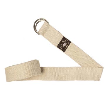 Yoga riem extra lang sand - Lotus, Verzenden, Nieuw