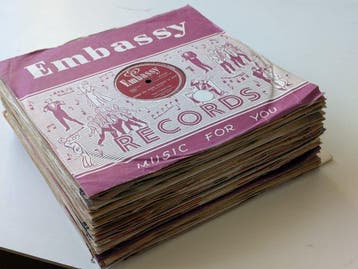 Collection of 36 78 RPM Records 1950s –o.a. Nat King Cole,, Nieuw in verpakking