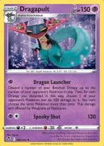 Dragapult 089/195 holo Silver Tempest, Ophalen of Verzenden, Nieuw, Losse kaart, Foil
