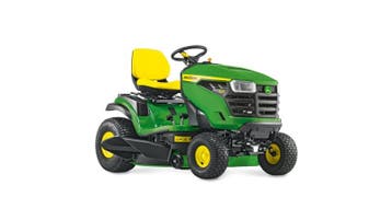 John Deere X127 (Zitmaaiers), Tuin en Terras, Zitmaaiers, Ophalen of Verzenden, Gebruikt, Mulchfunctie, 90 tot 120 cm