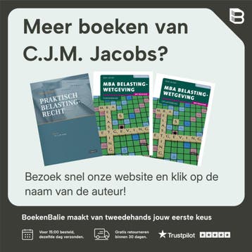 Praktisch belastingrecht Uitwerkingen editie 2013/2014, Boeken, Verzenden, Gelezen, C.J.M. Jacobs