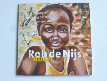Rob de Nijs - Abeer ( CD Single) gesigneerd, Ophalen of Verzenden, Zo goed als nieuw