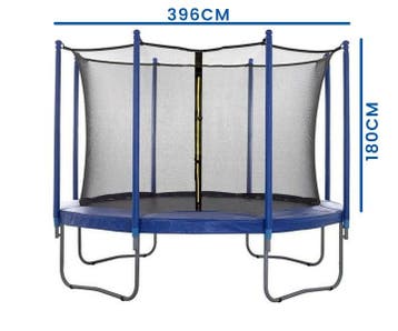 Trampoline Net 396cm | Binnenzijde | Nieuw | Scherpe Prijs, Ophalen of Verzenden, Nieuw