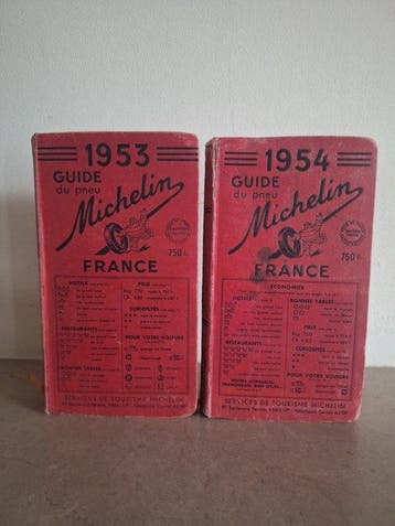 Michelin - Guide Michelin France - 1953-1954