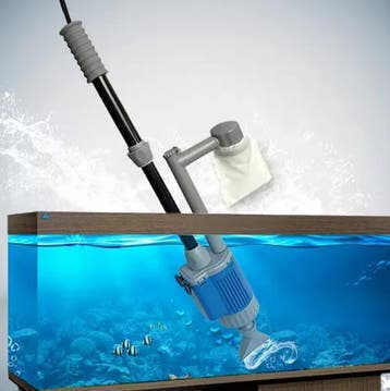 Aquarium Waterwisselaar 28W –Elektrische Pomp en Grindreinig, Verzenden, Nieuw