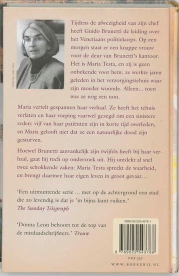 Een stille dood / Commissario Brunetti / 6 9789022543788, Verzenden, Gelezen, Donna Leon