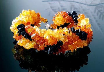 Amber Natuurlijke Baltische barnsteen armband- 37 g