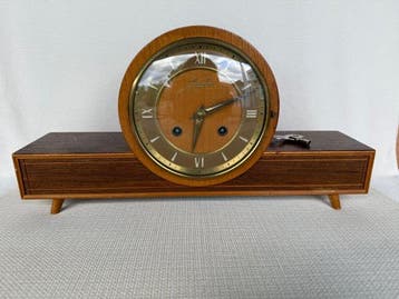 Pendule Mid-century modern Hout - 1940-1950 - Junghans