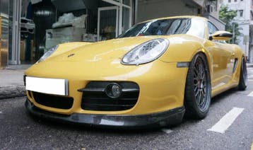 Carbon A Style voorlip 987 Boxster, Verzenden