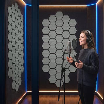 Akoestische panelen Sonic Shield houtlook - lichtgrijze eik, Verzenden, Nieuw