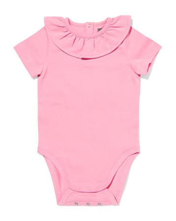 HEMA Baby meegroeiromper roze laag geprijsd, Verzenden, Nieuw
