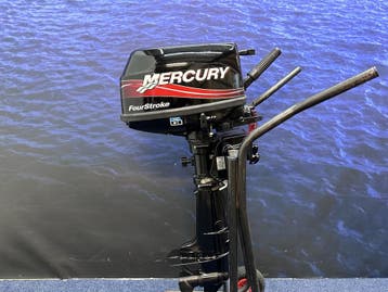 Mercury 5 pk buitenboordmotor, Minder dan 5 pk, Viertaktmotor, Ophalen of Verzenden, Zo goed als nieuw