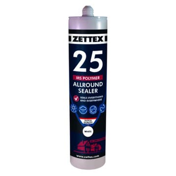Zettex MS 25 Ultraseal Polymer afdichtingskit wit, Ophalen of Verzenden, Nieuw