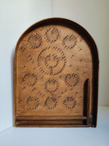 onbekend - Speelgoed Bagatelle of Tivoli spel - 1920-1930 -
