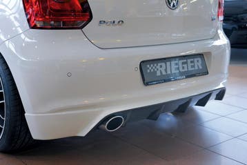 Rieger achteraanzetstuk | Polo 6 (6R): 04.09-01.14 (tot Face, Verzenden, Nieuw, Volkswagen