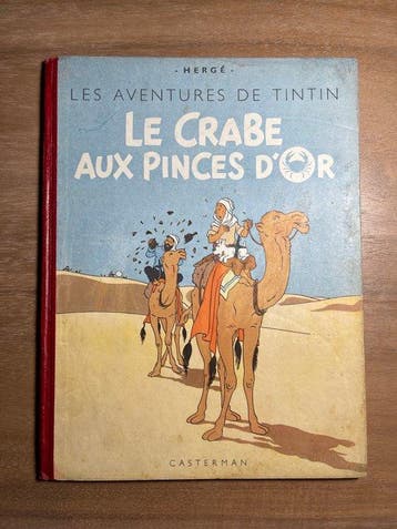 Tintin T9 - Le Crabe aux Pinces dor (B1) - C - 1 Album -, Nieuw