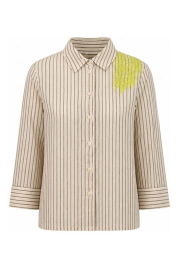 Fifty Blouse in maat 34 Beige, Kleding | Dames, Truien en Vesten, Fifty, Verzenden, Zo goed als nieuw, Beige