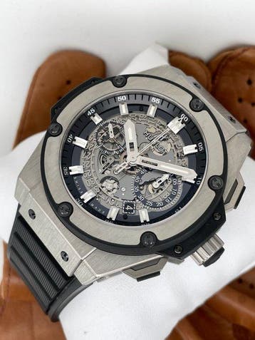Hublot - King Power Unico Titan Skeleton - 701.NX.0170.RX -, Nieuw