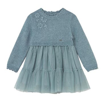 Mayoral baby Dress blauw - 86 (12-18 maanden), Ophalen of Verzenden, Nieuw