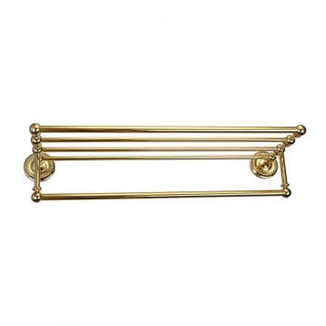 Goud kleurig handdoek rek gouden ophang rek voor handoeken., Verzenden, Nieuw