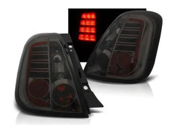 LED achterlicht units geschikt voor Fiat 500 Smoke, Auto-onderdelen, Verlichting, Verzenden, Nieuw, Fiat