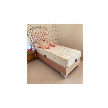 Opberg boxspring Princess 90x200, Ophalen of Verzenden, Nieuw, Eenpersoons